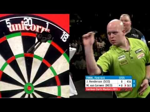 Dart: Van Gerwen gewinnt German Darts Masters München