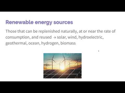 6.1 Nonrenewable & Renewable