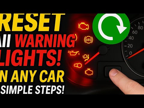 "Reset Dashboard Lights Like a Pro – Works on Any Car!"