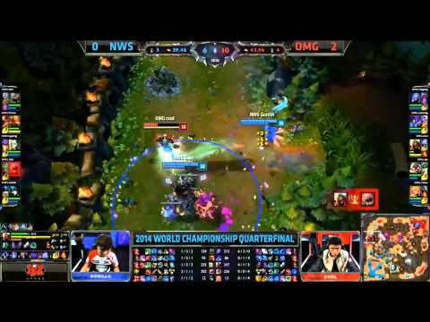 OMG cool takes out Zefa - NWS vs OMG Game 3 (S4 Worlds)