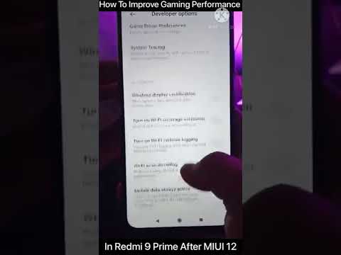 GAMING MODE IN REDMI |     MiUi Performance improvement |