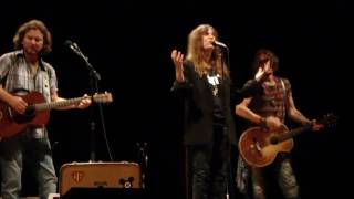 Dancing Barefoot Patti Smith with Eddie Vedder and Johnny Depp