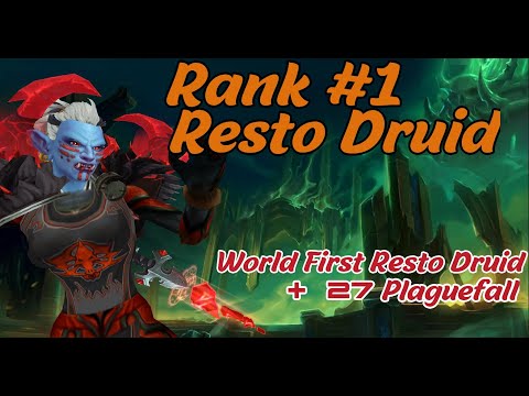 Rank #1 Resto Druid + 27 PF