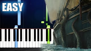 Pirates of the Caribbean - Kraken - EASY Piano Tut
