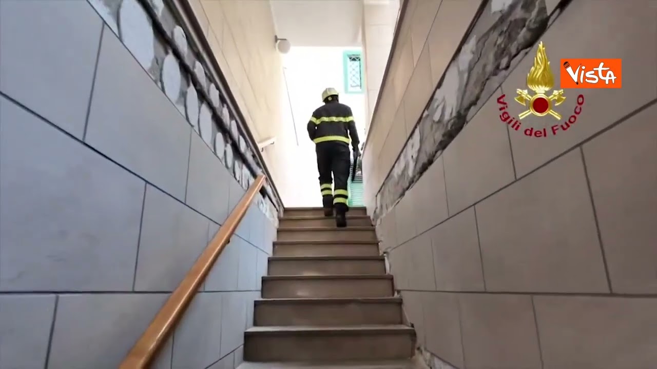 Proseguono le verifiche tecniche dei Vigili del Fuoco ai Campi Flegrei dopo la scossa