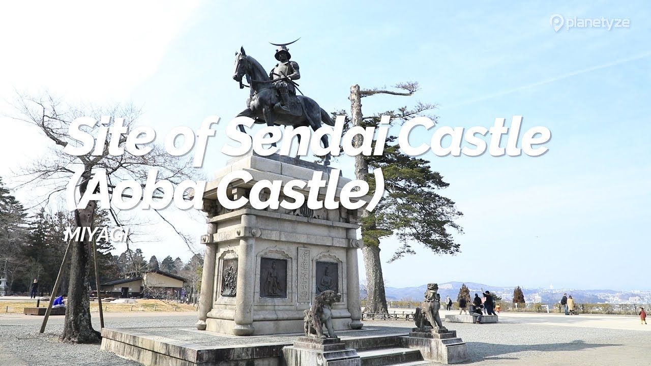Experience the historic majesty at the site of Sendai's Aoba Castle.
