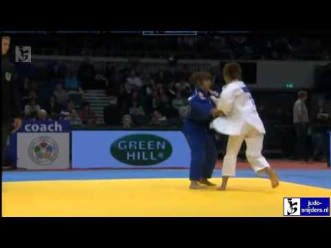 Judo 2013 Grand Prix Dusseldorf: Bonna (FRA) - Ente (NED) [-52kg]