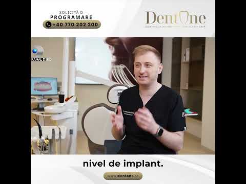 Dr. Alex Dragu explică implanturile dentare: soluția modernă pentru dinții lipsă