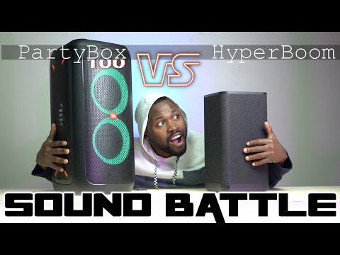 JBL Partybox 100 vs UE Hyperboom | SoundBattle | Does Size Matter🤔