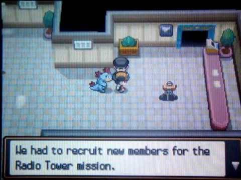 Pokemon Soul Silver Walkthrough 56 - Radio Tower Assault