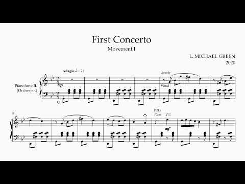 Concertino for Piano and Orchestra (Original Composition)