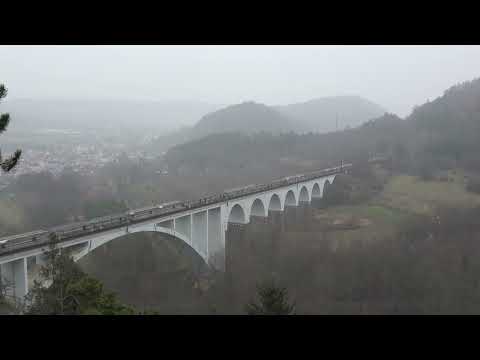 Nákladní vlak Most Míru Dolní Loučky