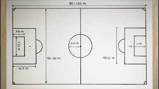 Download lagu Cara menggambar lapangan sepak bola - Gambar lapangan sepak bola mp3