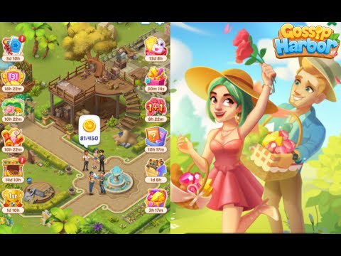 Gossip Harbor : Merge Game /  ☕ Day 140 Level 119-120 Part 140 #gossip #merge - YouTube