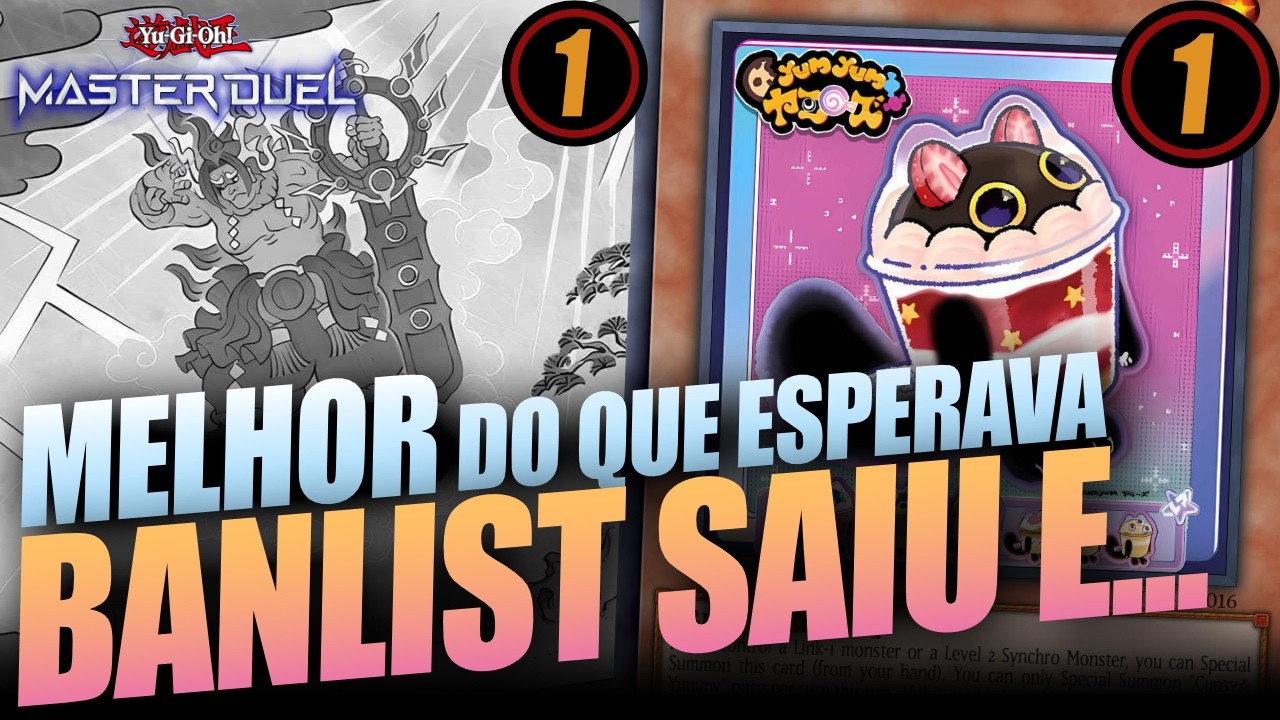 A BANLIST SAIU!!! e foi BOA? (pelo menos não foi ruim) NOVA BOX SAIU TAMBÉM┃Yu-Gi-Oh! Master Duel