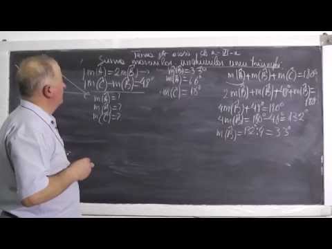 2/2 Lectia 392 - Suma masurilor unghiurior unui triunghi - Teorie si Probleme - Tema acasa - Clasa 6