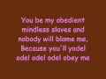 Phineas And Ferb - Yodel Odel Obey Me Lyrics ...
