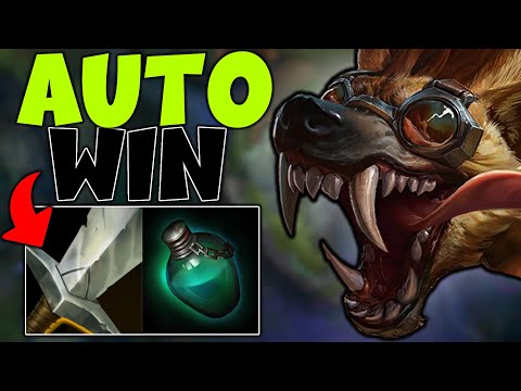 THE EASY WAY TO WIN LANE ON WARWICK TOP!?! THEY CAN DO NOTHING