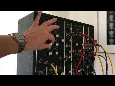 Moog 907A Fixed Filter Bank Demo