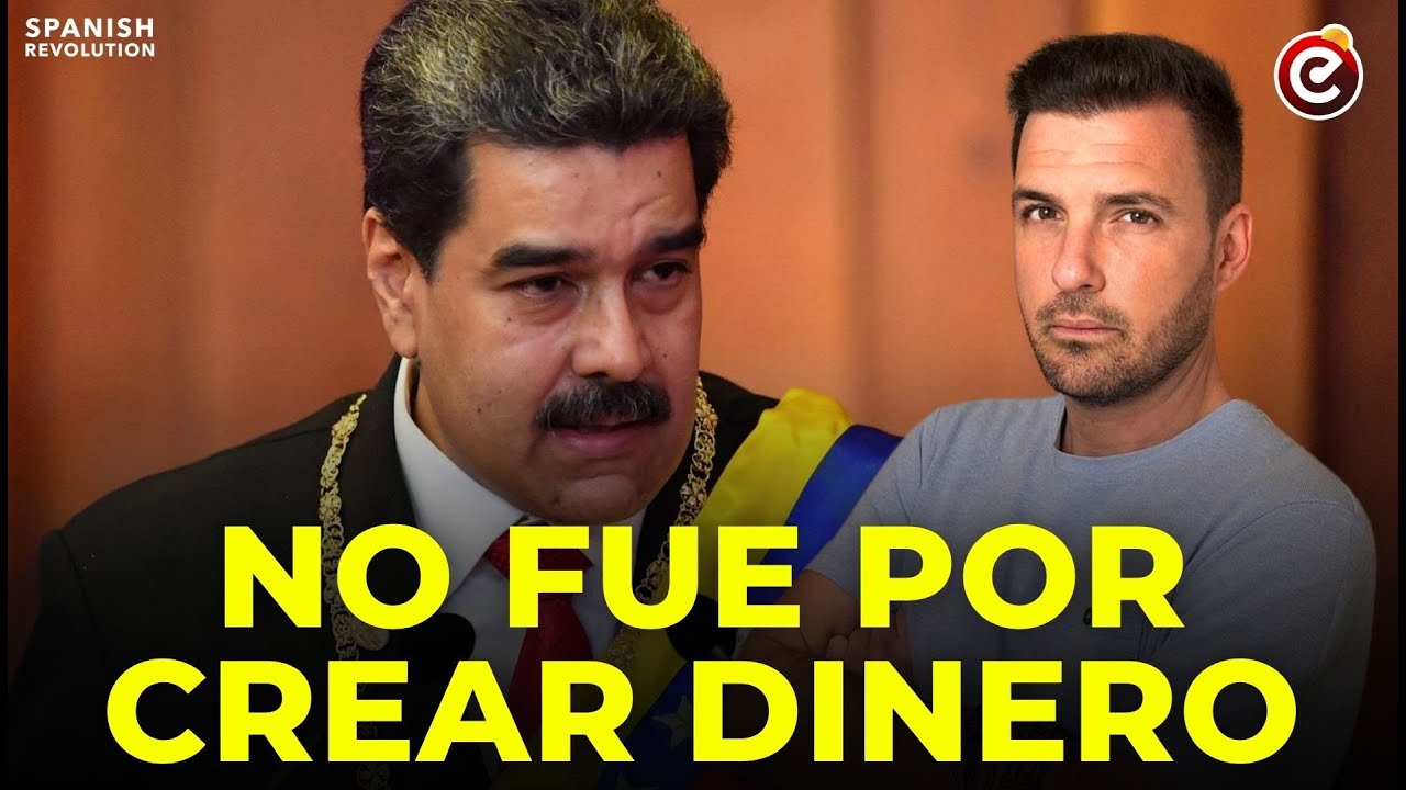 🇻🇪 TE MINTIERON sobre la Venezuela de Maduro 😨 La hiperinflación NO fue por crear dinero.