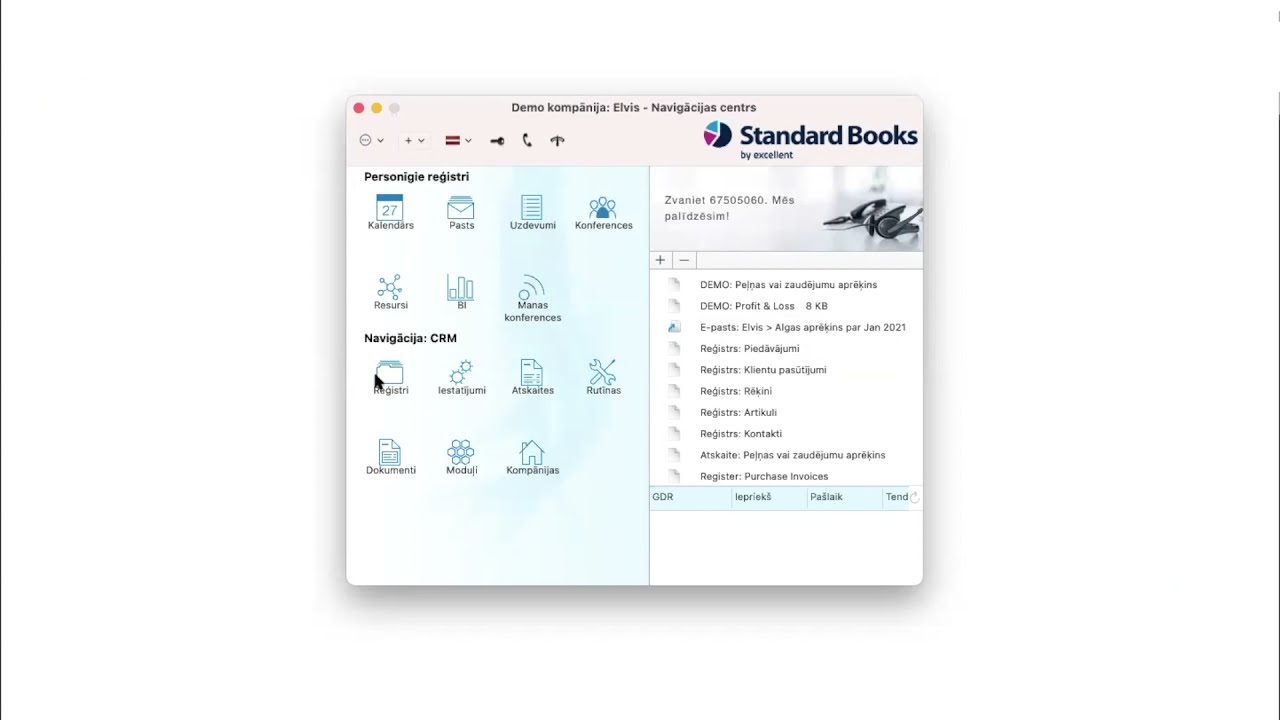 Digitalizācijas iespējas Standard Books un Standard ERP  produktos