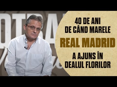 FOTBAL VINTAGE cu Alin Buzărin - 40 de ani de când marele Real Madrid a ajuns în Dealul Florilor