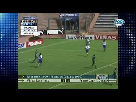 El día que Chilavert hizo 3 goles! (Record para un arquero) Velez vs Ferro 1999 | AsdFutbol