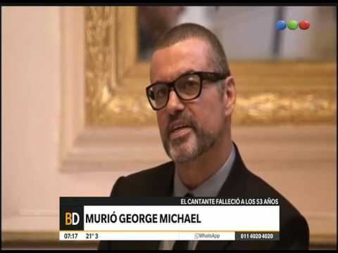 Murió George Michael – Telefe Noticias