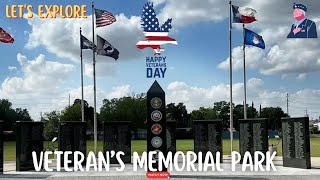 Let's explore Veteran's Memorial Park, Houston TX | Vietnam Fallen Warriors Monument