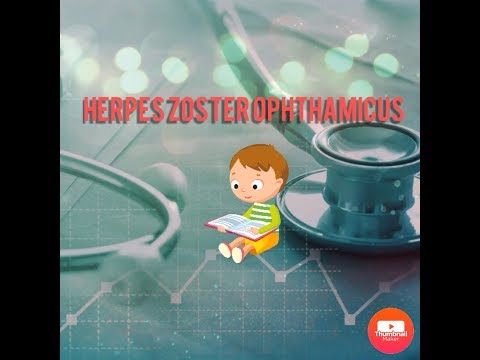 Corneal disease 2(Herpes Zoster Ophthalmicus)