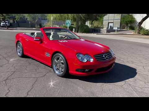 2003 Mercedes Benz SL500 AMG Sport Package 16k Miles For Sale Cascio Motors