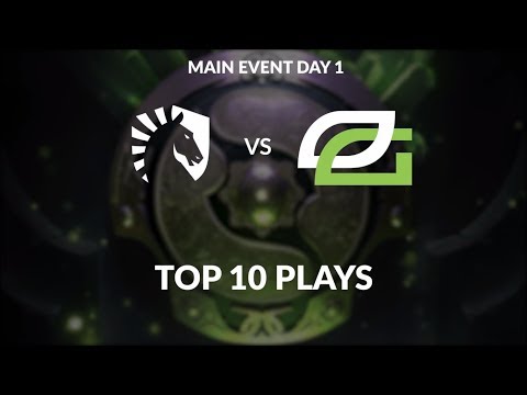 Team Liquid vs Optic Gaming Top 10 Plays The International