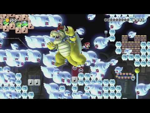 チームギリZEN企画　超ギリギリ全自動　auto mario　 by サブ　りょんりょん - Super Mario Maker - No Commentary 1bn