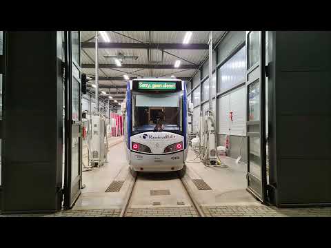 HTM MAT-rit 19 Delft Station - Opstelterrein Meppelwerf | Alstom RegioCitadis 4046 | 2021