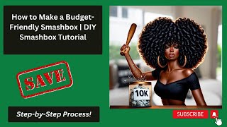 How to Make a Budget-Friendly Smash Box Using Amazon Box & Etsy Images | DIY Smash Box Tutorial