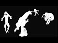 Adult Swim BW Drawings Spastic Dance Bump
