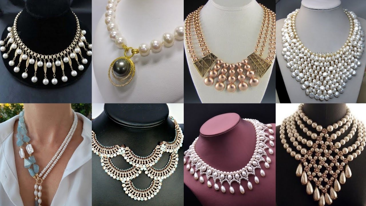 Luxury 🤩Pearl Necklace Designs That Elevate Your Style!