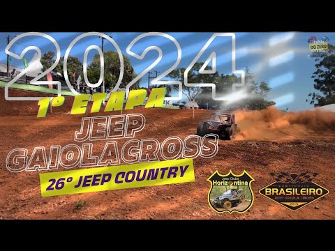 Campeonato Brasileiro de Jeep Gaiola Cross e 26º Jeep Country Horizontina