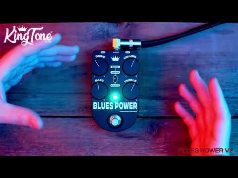 KingTone Blues Power, BRAND NEW IN BOX WITH WARRANTY! FREE SHIPPING IN THE U.S.! king tone guitar image 3