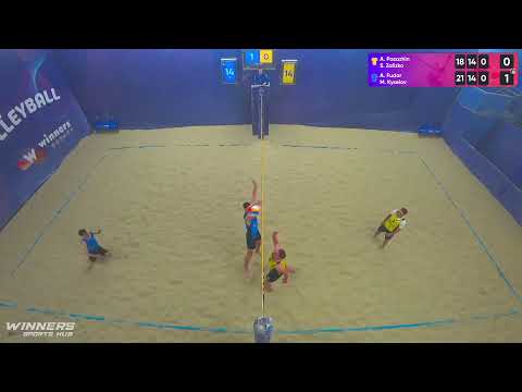 12:15 A.Pasazhin / S.Zalizko - A.Fudar / M.Kyselov |Winners Beach Volleyball