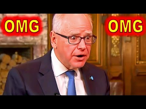 Tim Walz Gets CARRIED AWAY and INSULTS Bruce Springsteen and Trump.....