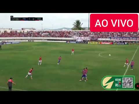 ITABAIANA X SERGIPE AO VIVO CAMPEONATO SERGIPANO 2025 - 3° RODADA.