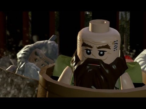 LEGO The Hobbit (PS4) Walkthrough Part 11 - Barrels Out of Bond