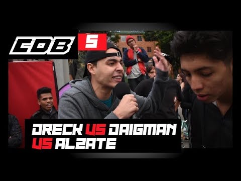 Alzate vs Daigman vs Dreck - Octavos - CDB 5 Último cupo a Supremacia Mc Nacional 2019-🇨🇴