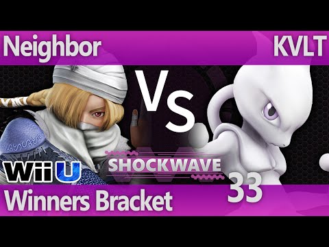 SW 33 Wii U - Neighbor (Sheik) vs KVLT (MewTwo) - Winners Bracket