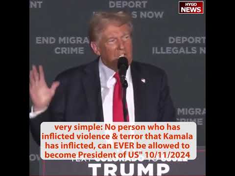 Trump: Nov 5, 2024 will be known as LIBERATION DAY! Kamala can NEVER be allowed to become President