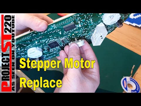 Ford stepper motor replace and led change