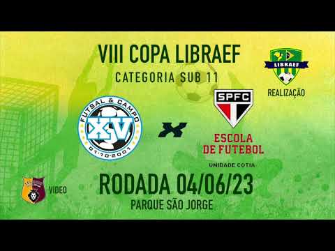 SÃO PAULO COTIA X XV DE PIRITUBA SUB 11