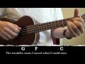 Show Me the Place (ukulele chords, lyrics) Leonard ...