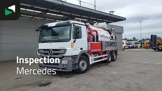Truk vakum Mercedes-Benz Actros 2544 6X2 Vacuum truck Saug und druck Aufbau Semi-Automati | Gambar 4 - Autoline